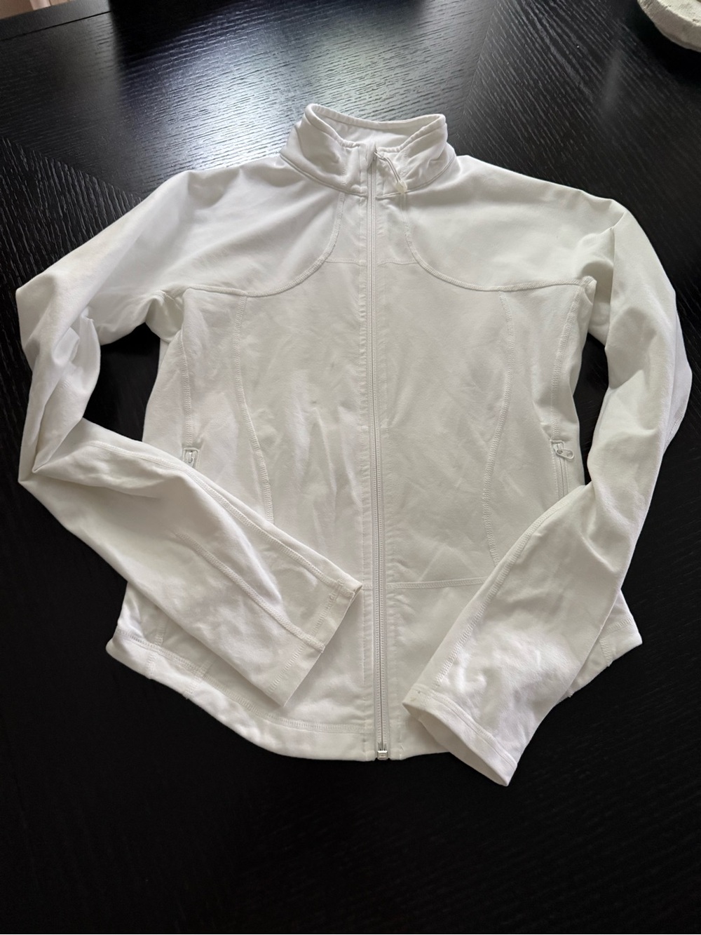 lululemon athletica White Full-Zip Utility Jacket